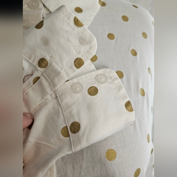 2x Talbot's white and gold blouse - Picture 5 of 6